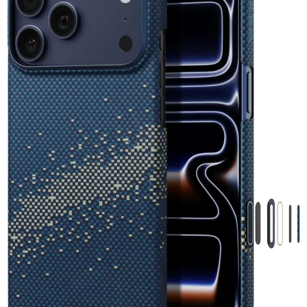 Pitaka for iPhone 17  Pro Max Case 6.9" -  Milky Way Galaxy