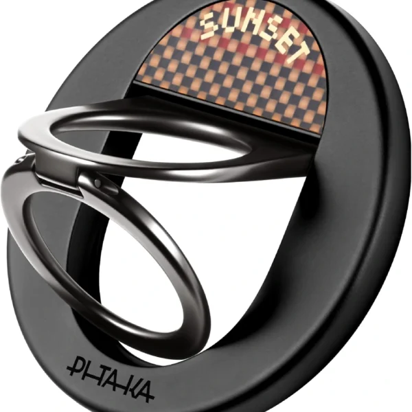 MagSafe Phone  Grip, 360 Degree  Rota on Magne c -  Sunset (Double  Ring)