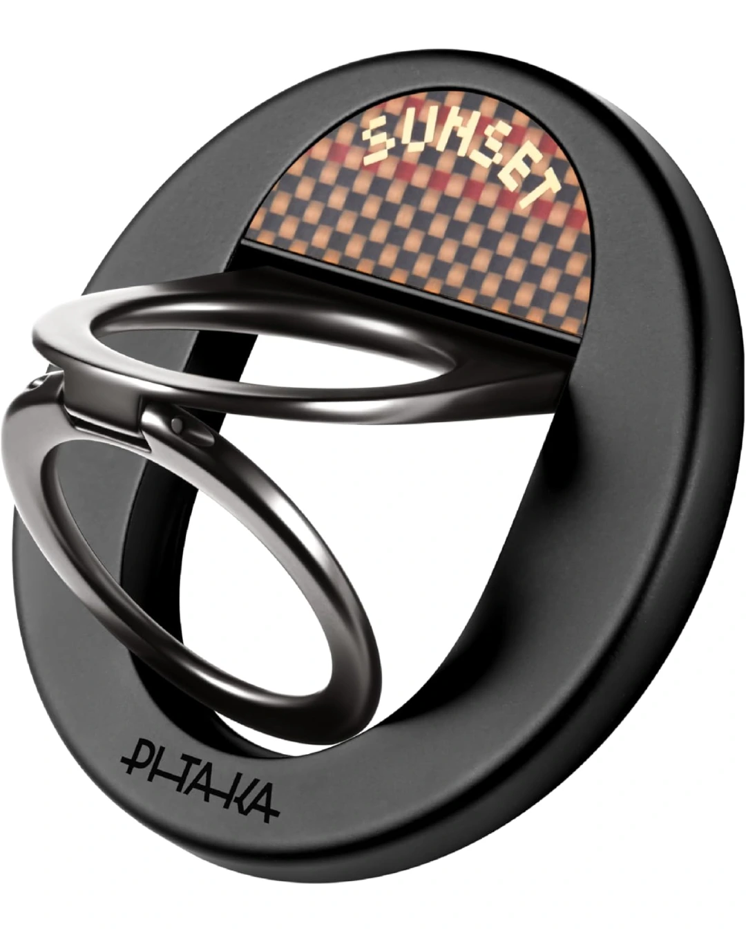 New Project (49) MagSafe Phone Grip, 360 Degree Rota on Magne c - Sunset (Double Ring) - Image 1