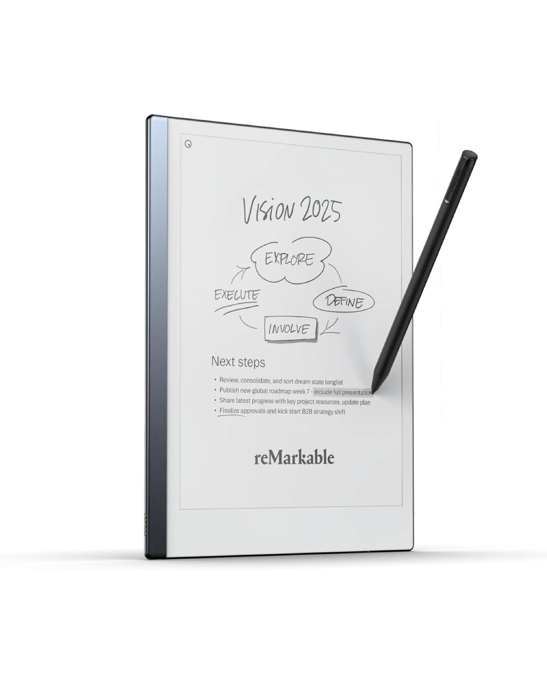 New Project (5) reMarkable 2 Notetaking Tablet, 10.3” Digital Paper Display, Pen with Eraser Included, USB-A to C Cable, Wi-Fi, Linux (Renewed) - Image 1