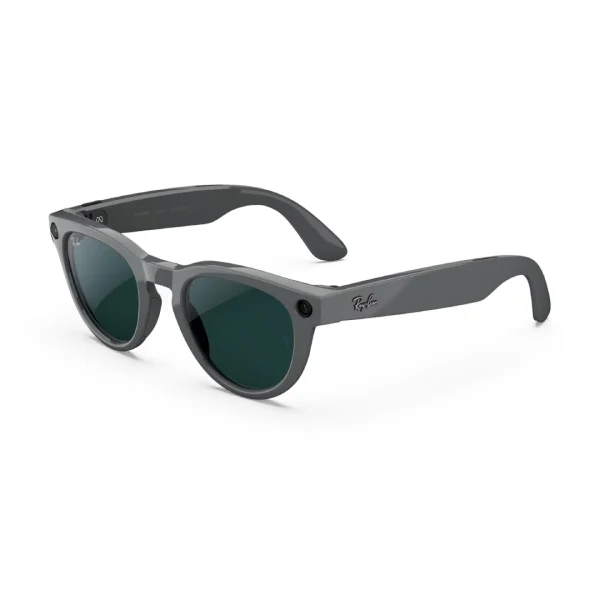 Ray-Ban Meta (Gen  2), Headliner - Shiny  Asteroid Grey,  Transi ons Emerald  Lenses - Standard